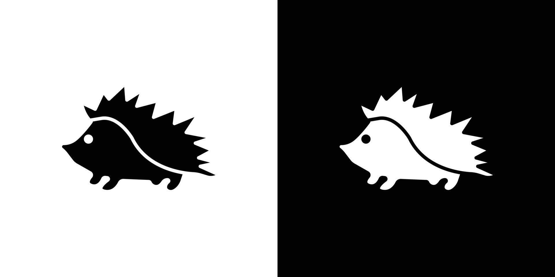 Hegdehog icon Outline sign symbol set vector