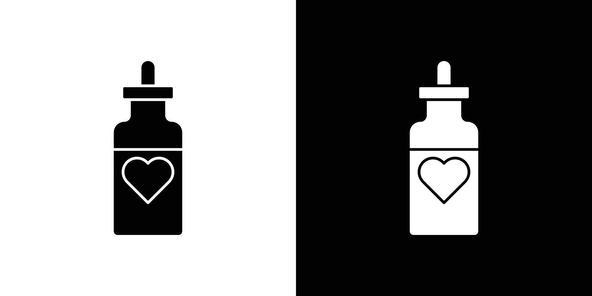 Love Elixir icon Outline sign symbol set vector