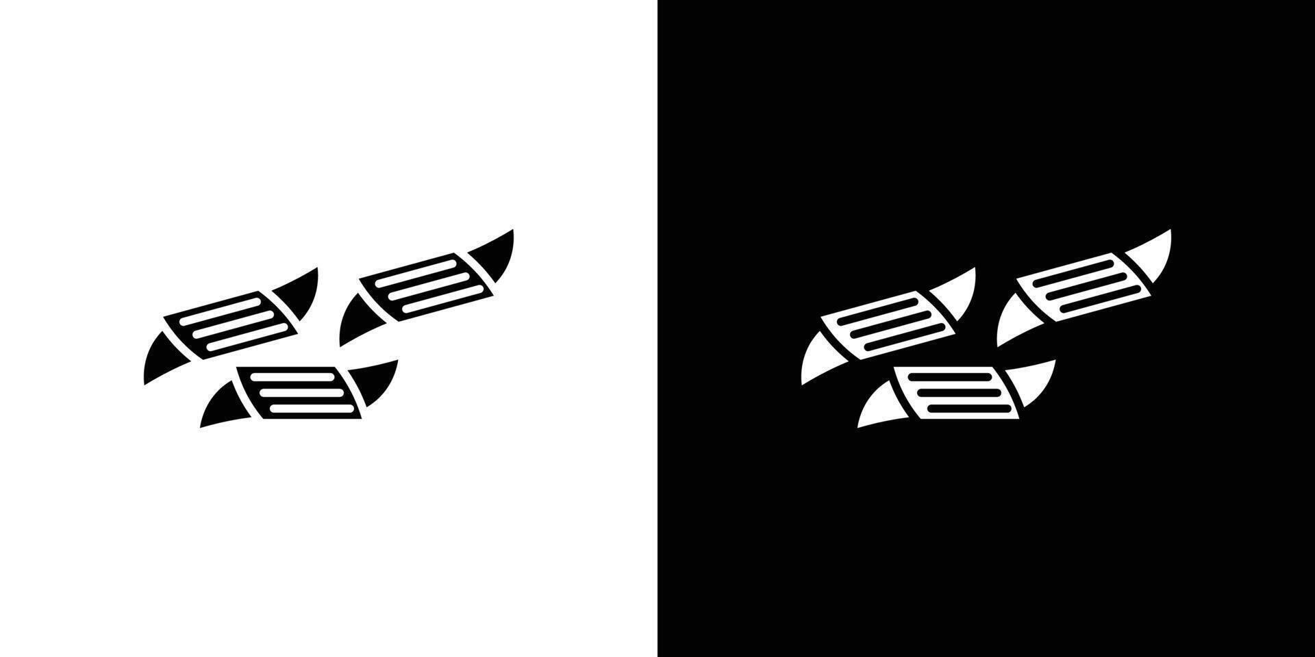 Riccioli pasta icon Outline sign symbol set vector