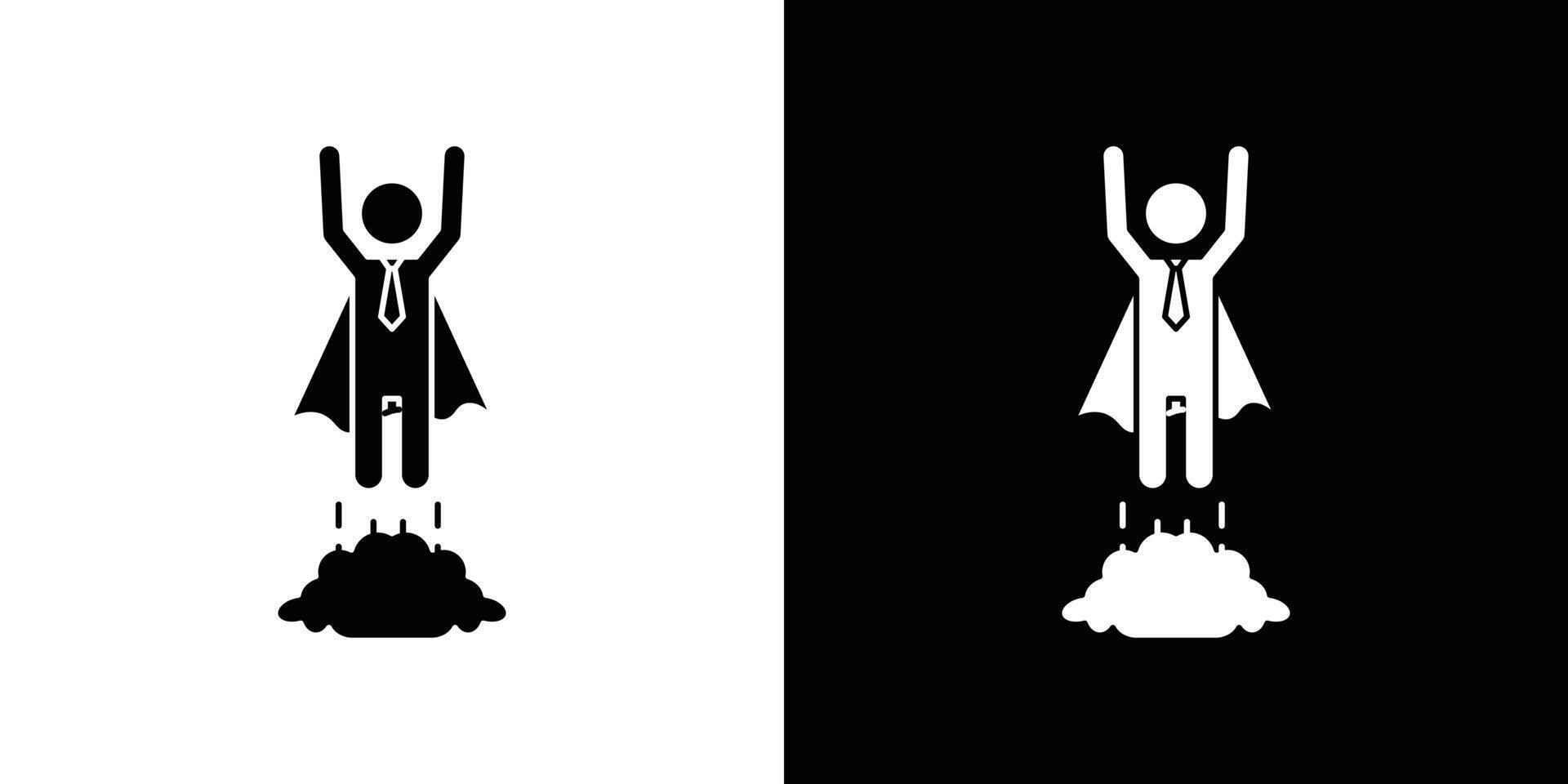 startup icon Outline sign symbol set vector