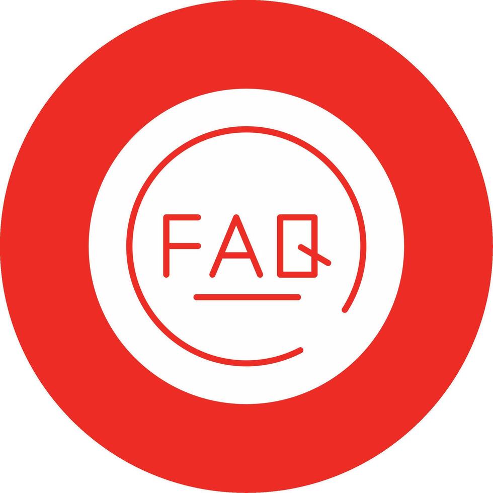FAQGlyph Multi Circle vector