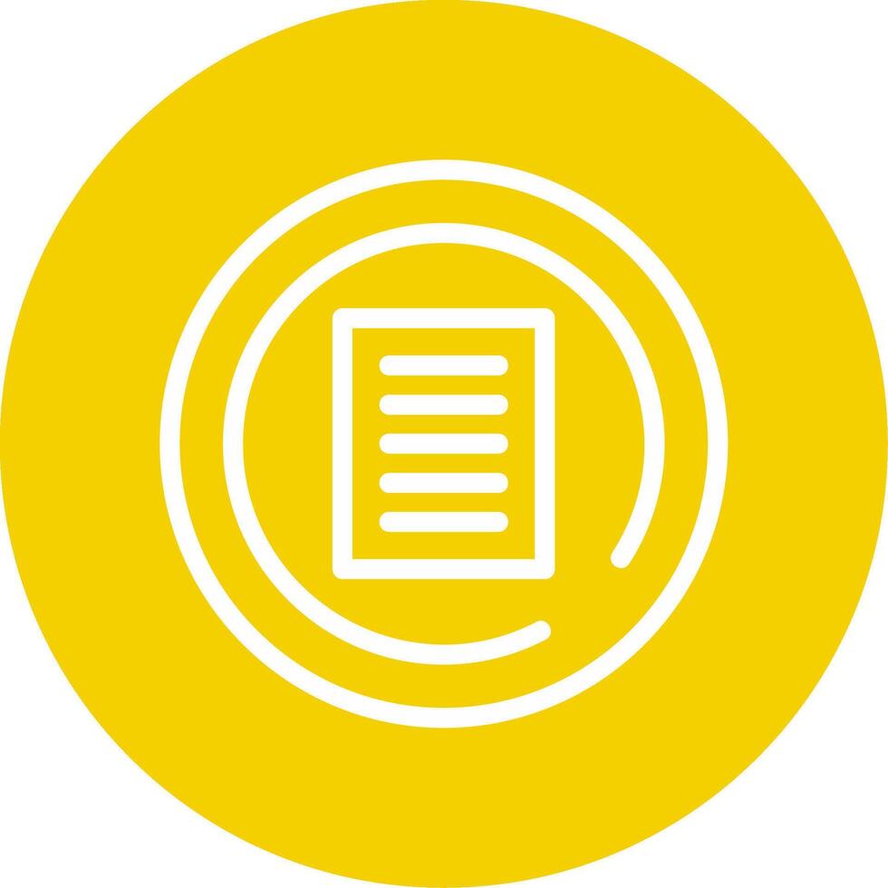 Terms of Service Line Multi Circle vector