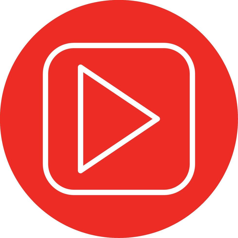 Play Line Multi Circle vector