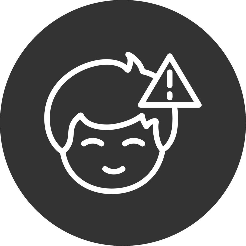 Error or warning symbol Line Multi Circle vector