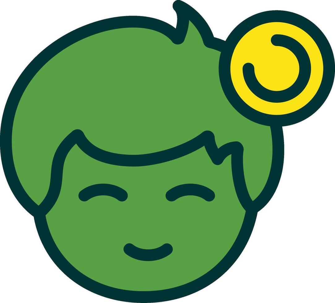 Pending status indicator Filled Two Color vector