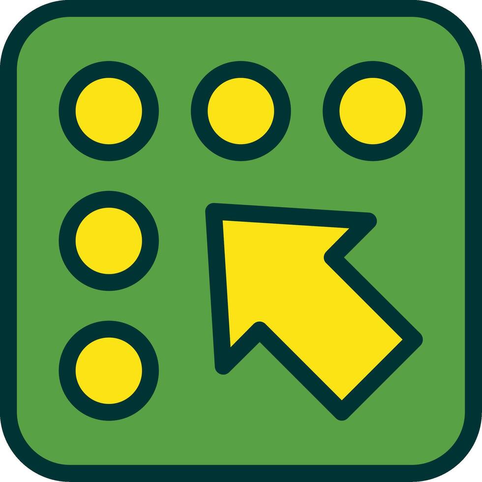 Player Line Icon vector