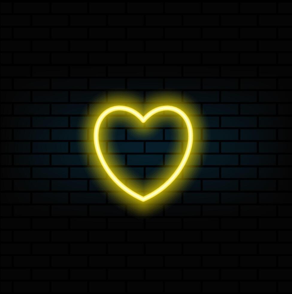 Neon heart frames, glowing borders set, vibrant Valentine's Day decoration. Modern signs collection, bright design elements isolated on dark backdrop. vector