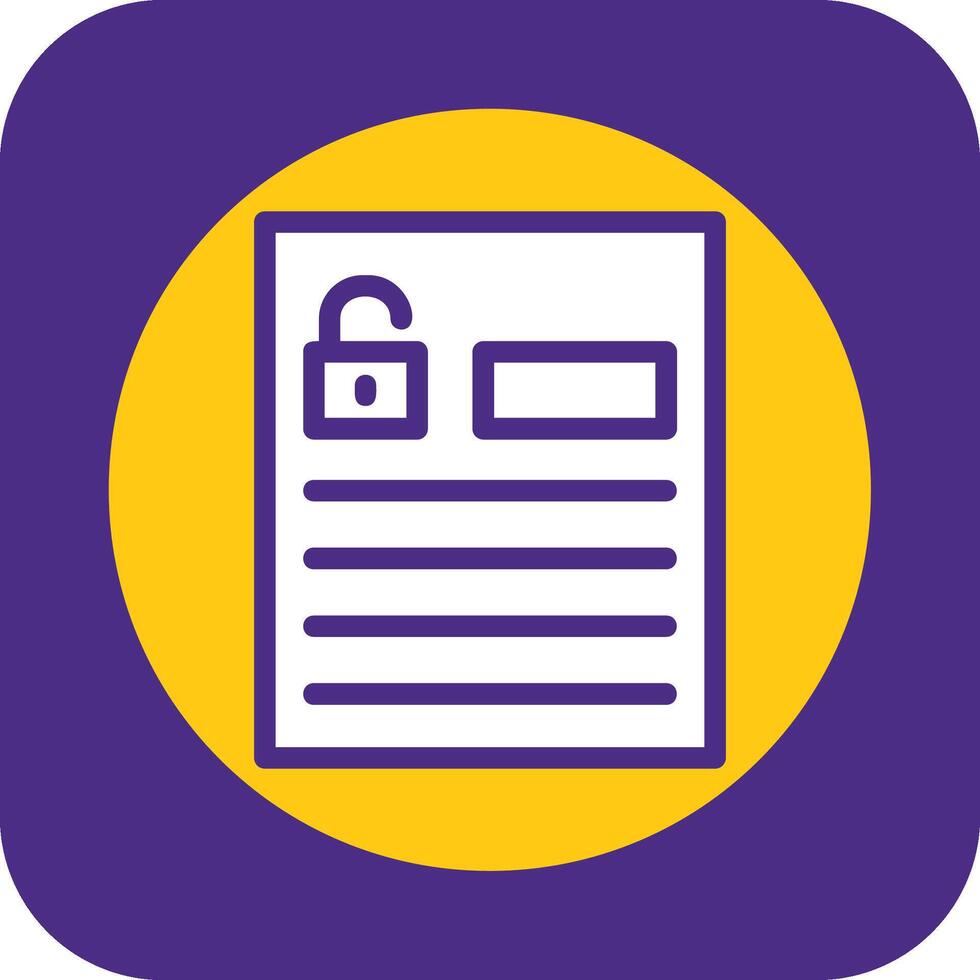 Accessible forms Filled Curve vector
