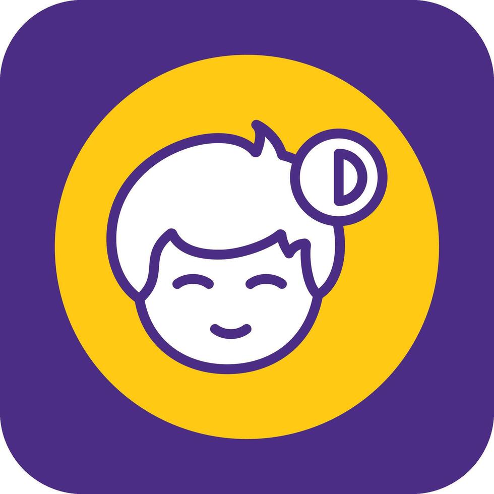 Offline status indicator Filled Curve vector