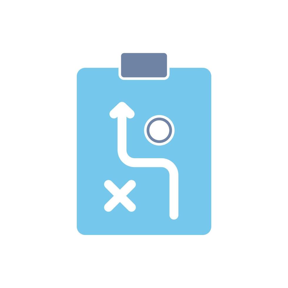 planning concept line icon. Simple element illustration. planning concept outline symbol design. vector