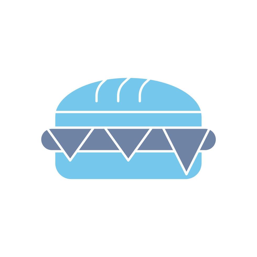 sandwich concept line icon. Simple element illustration. sandwich concept outline symbol design. vector
