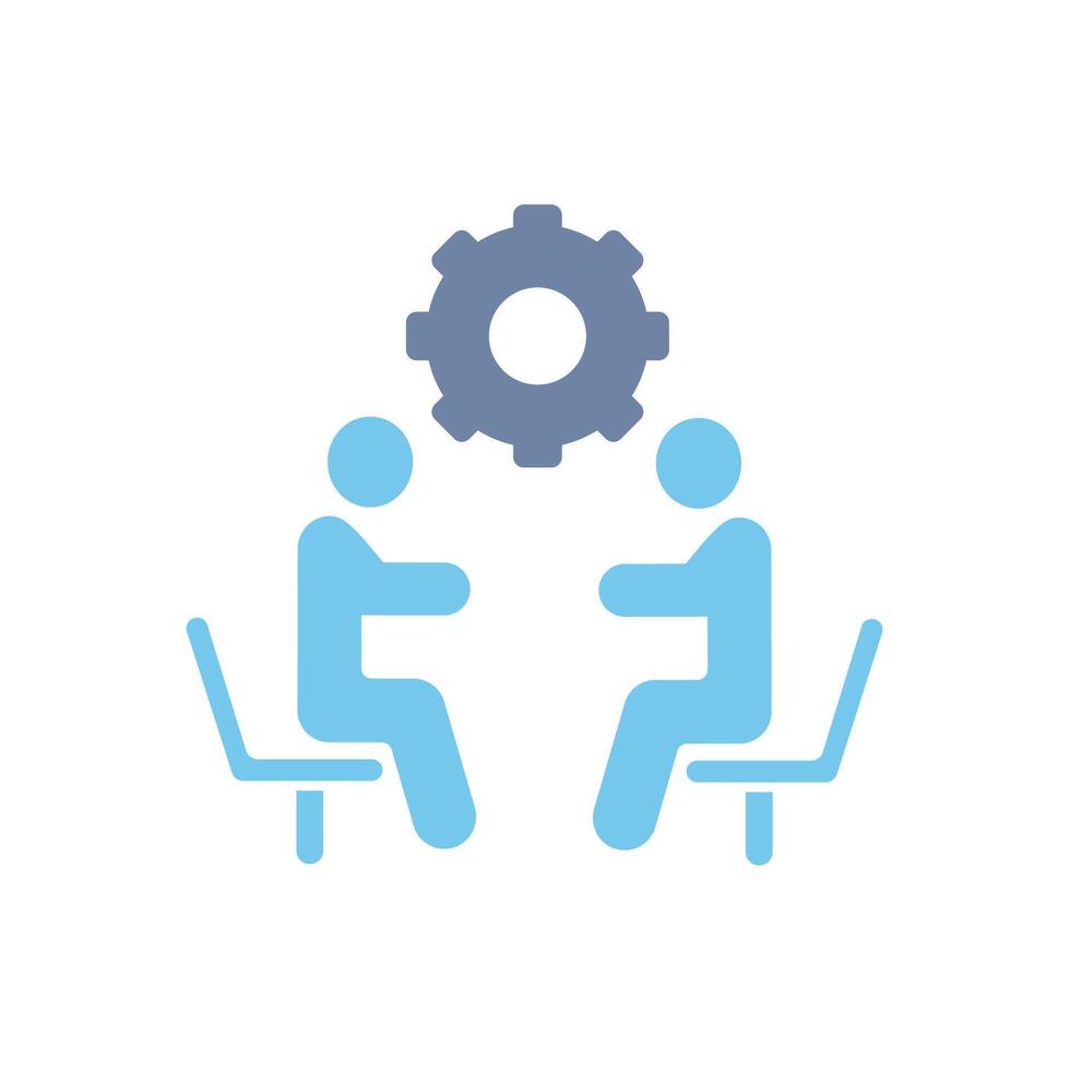 collaboration concept line icon. Simple element illustration. collaboration concept outline symbol design. vector