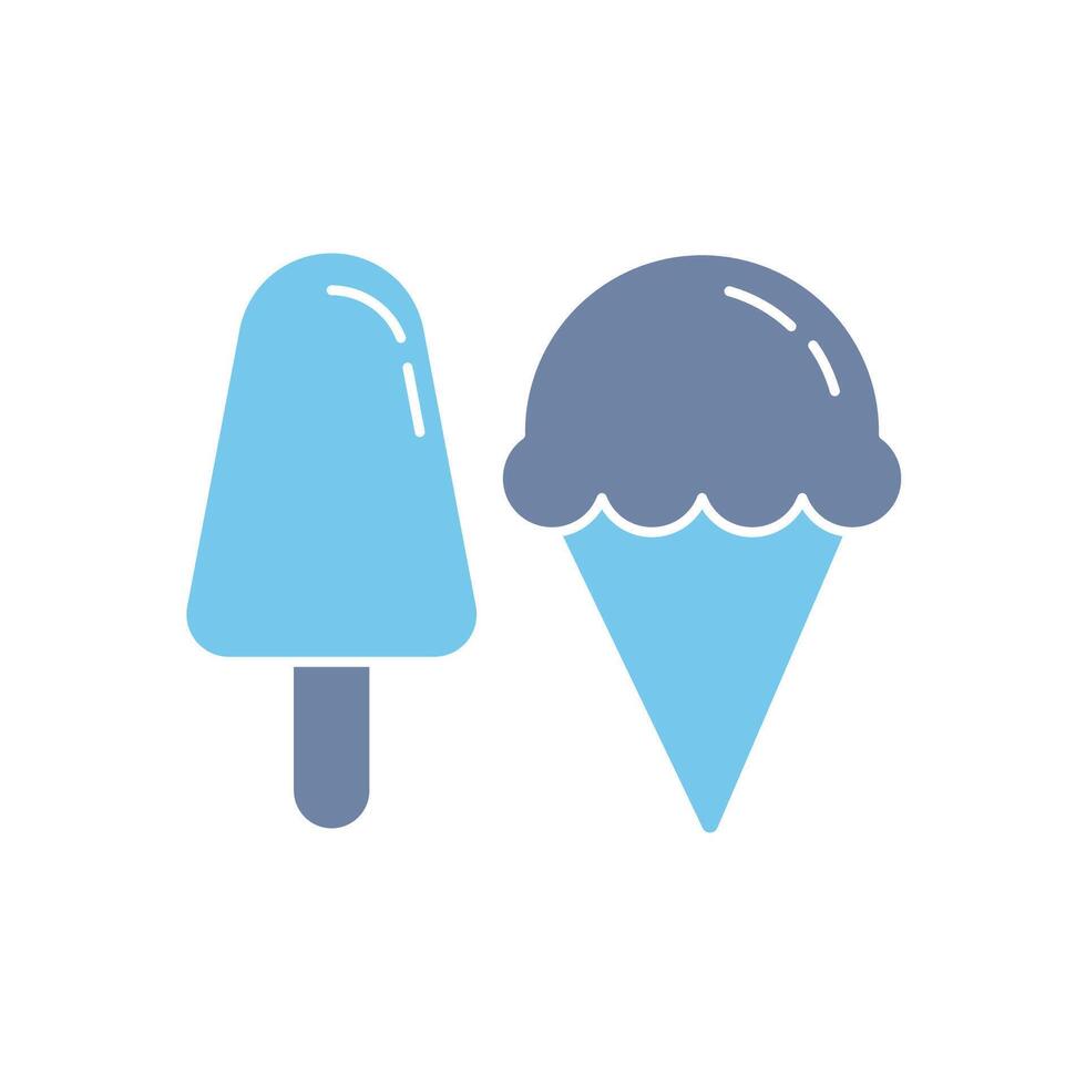 ice cream concept line icon. Simple element illustration. ice cream concept outline symbol design. vector