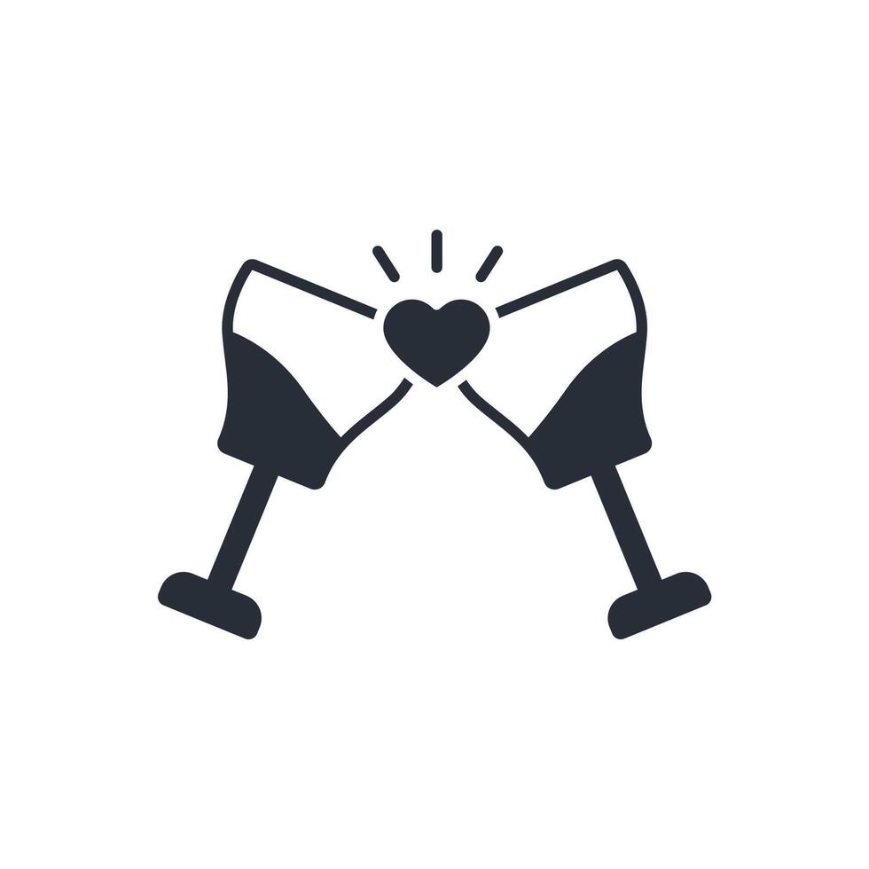 celebration icon. .Editable stroke.linear style sign for use web design,logo.Symbol illustration. vector