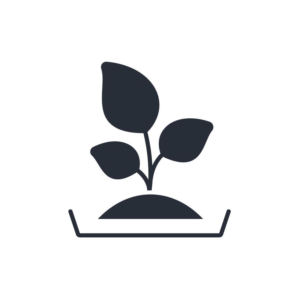 eco icon. .Editable stroke.linear style sign for use web design,logo.Symbol illustration. vector