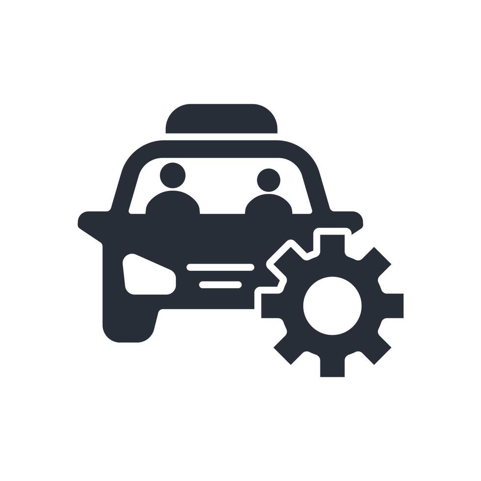 automotive engineering icon. .Editable stroke.linear style sign for use web design,logo.Symbol illustration. vector