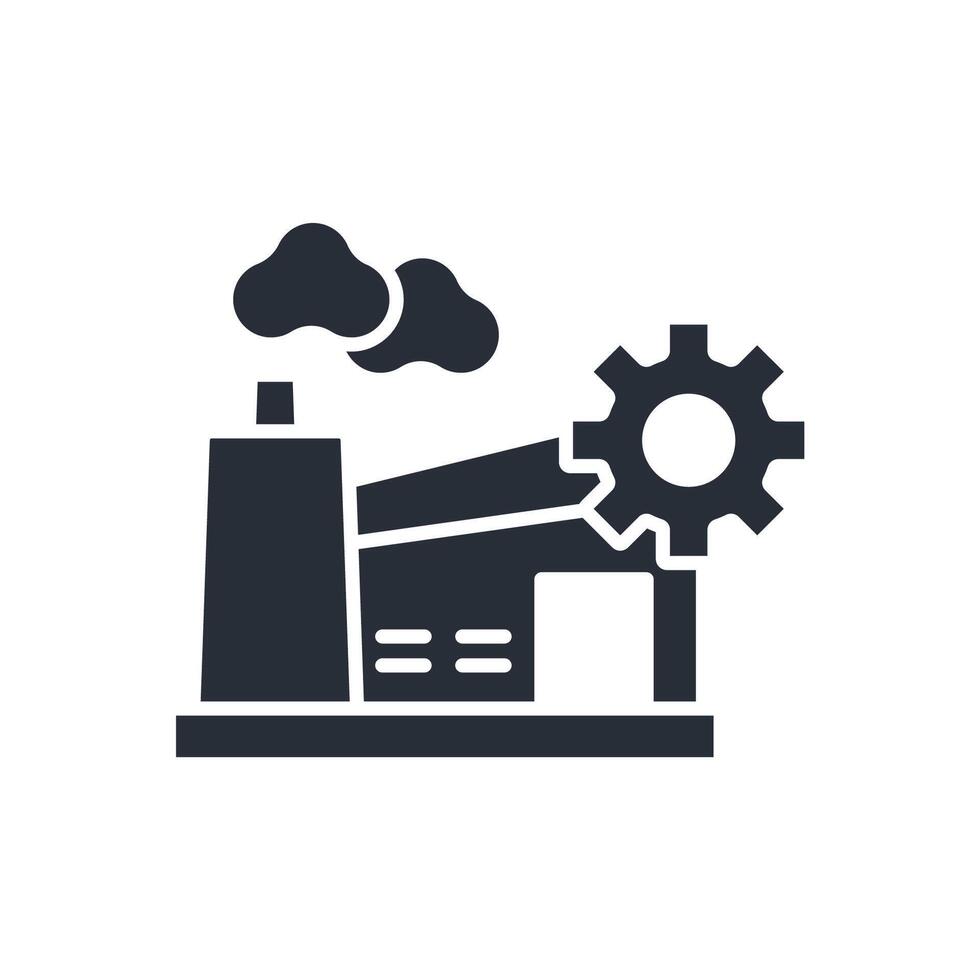 manufacturing engineering icon. .Editable stroke.linear style sign for use web design,logo.Symbol illustration. vector