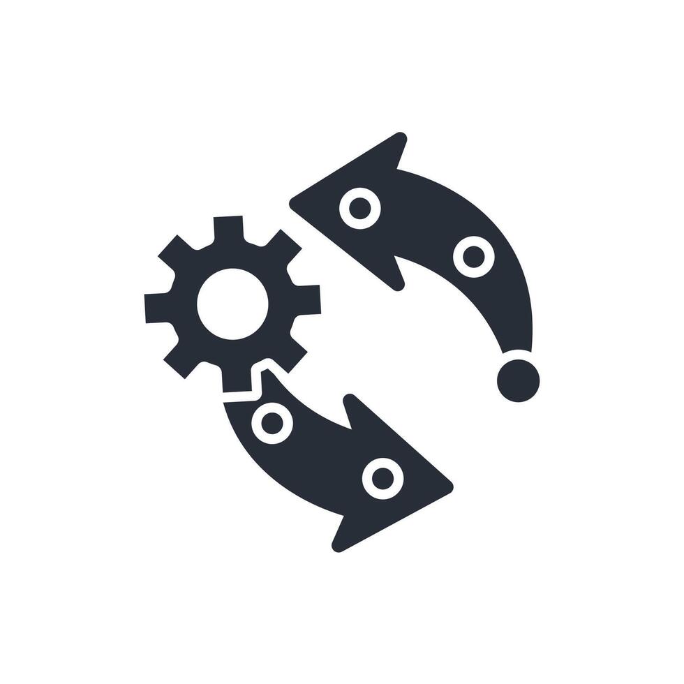 systems engineering icon. .Editable stroke.linear style sign for use web design,logo.Symbol illustration. vector
