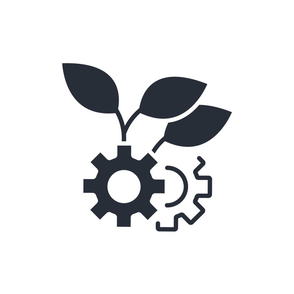 agricultural engineering icon. .Editable stroke.linear style sign for use web design,logo.Symbol illustration. vector