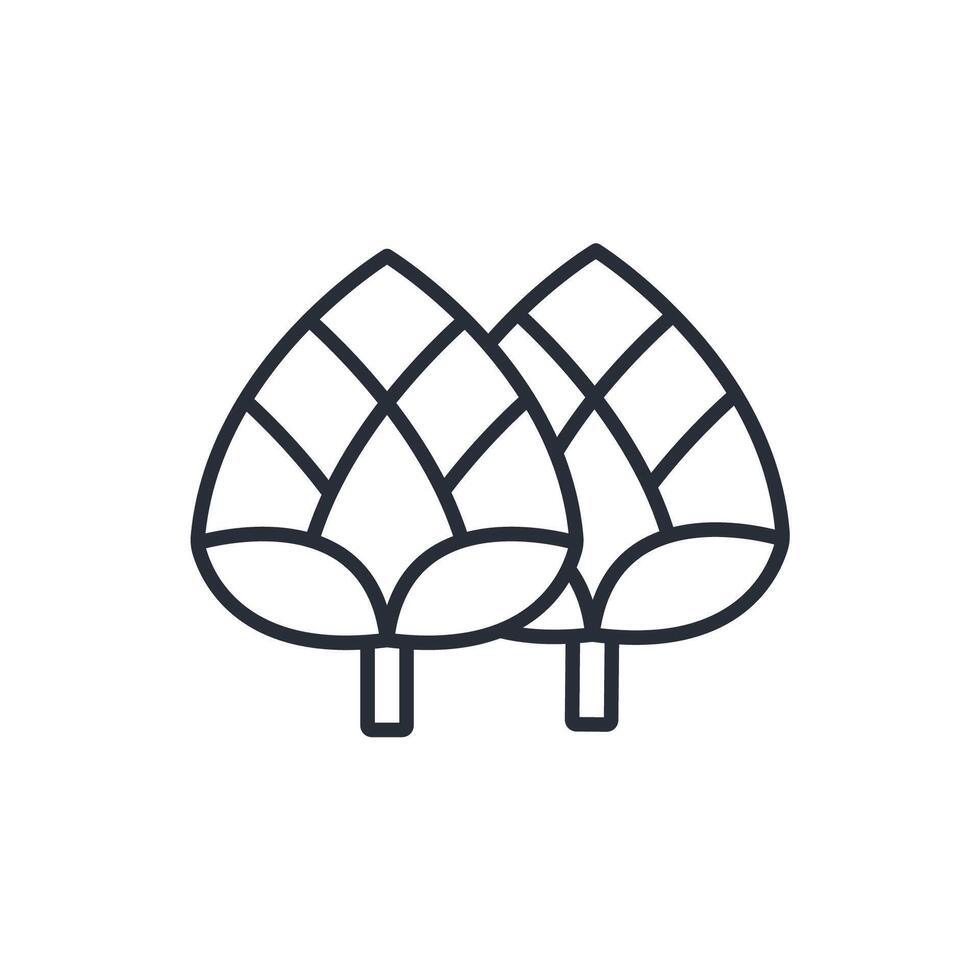 Hop icon. .Editable stroke.linear style sign for use web design,logo.Symbol illustration. vector