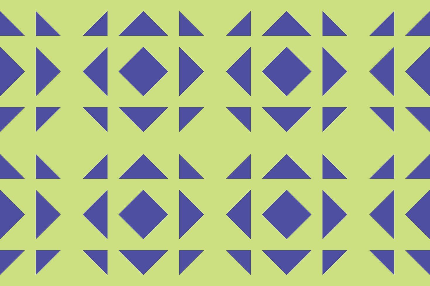 Triangles and Squares Geometric Pattern vector