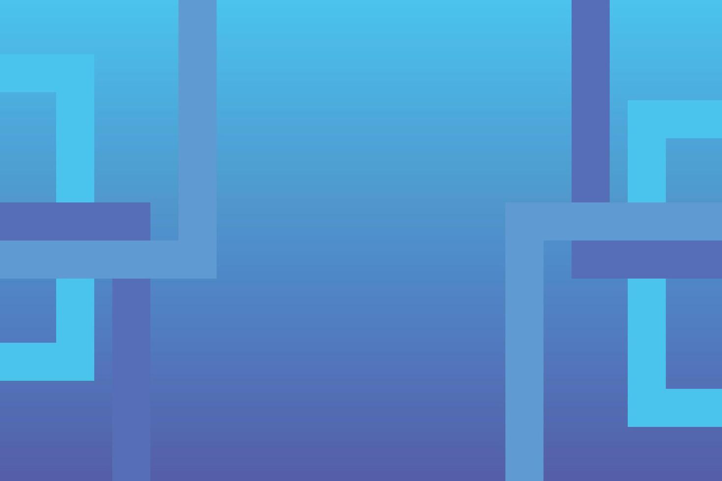 Square Frames Blue Design Abstract Background vector