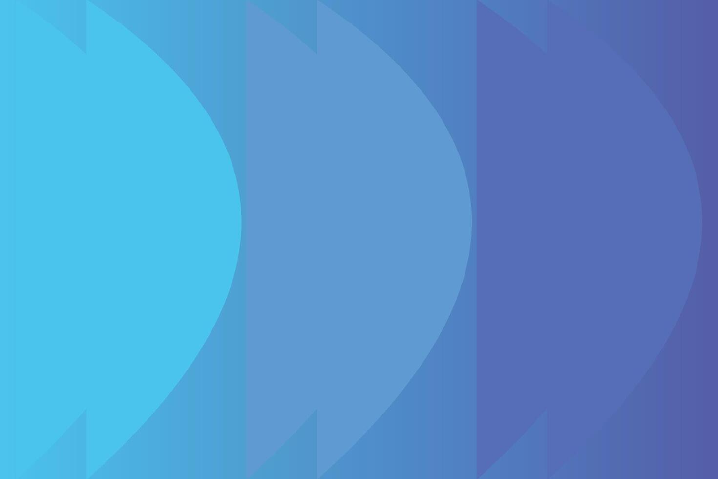 Half Circle Design Blue Abstract Background vector