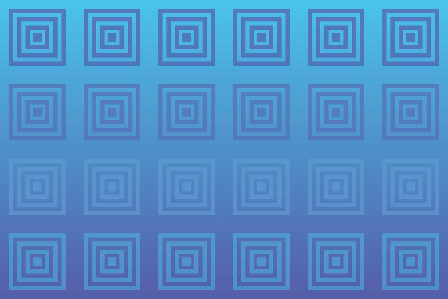 Square Shape Designs Blue Geometric Pattern and Background vector