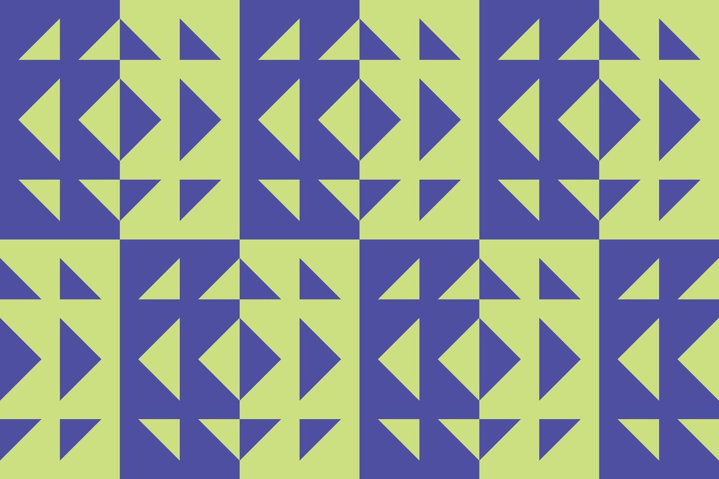 Triangle Shapes Green and Blue Geometric Pattern vector