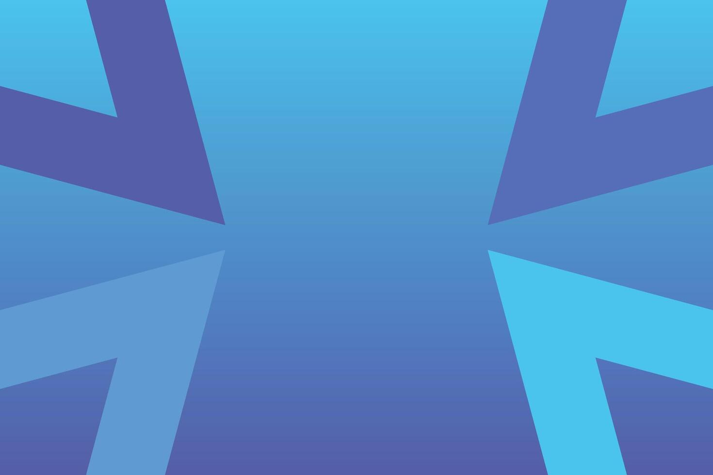 Triangles 4 Corners Blue Geometric Background vector