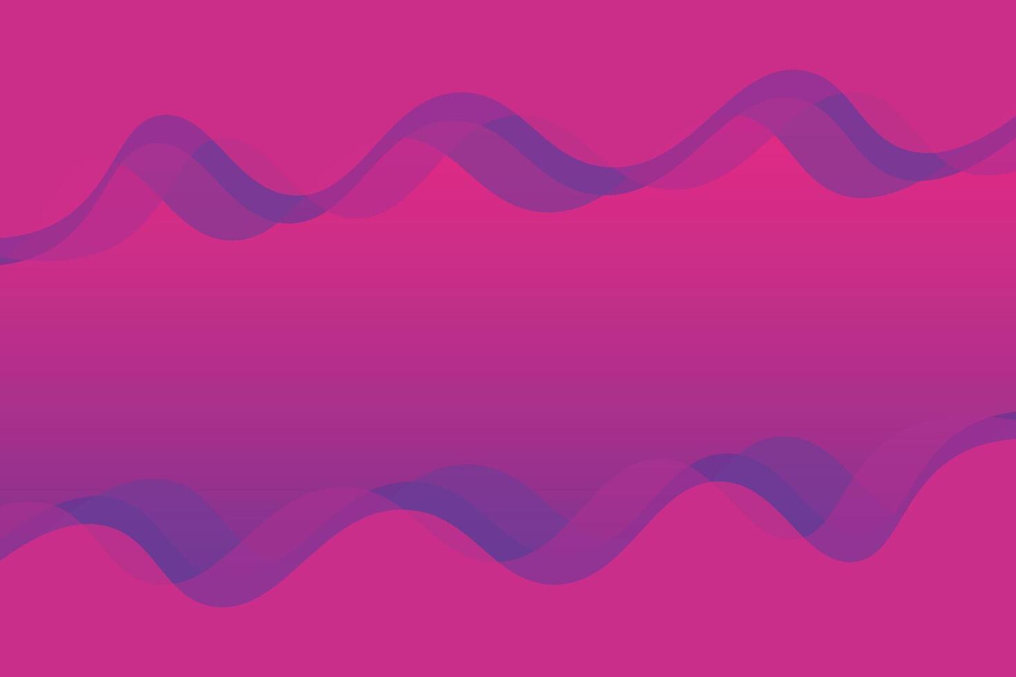 Curvy Shapes Top and Bottom Purple Abstract Background vector