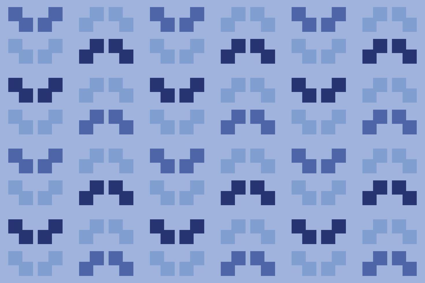 2 Square Design Shape Up and Down Geometric Pattern vector