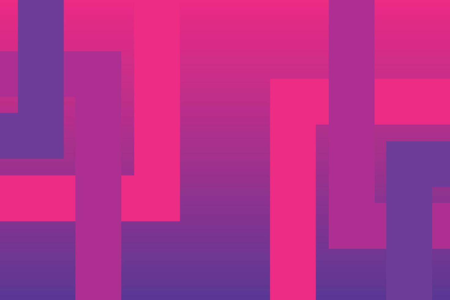 Square Designs Right and Left Purple Geometric Background vector