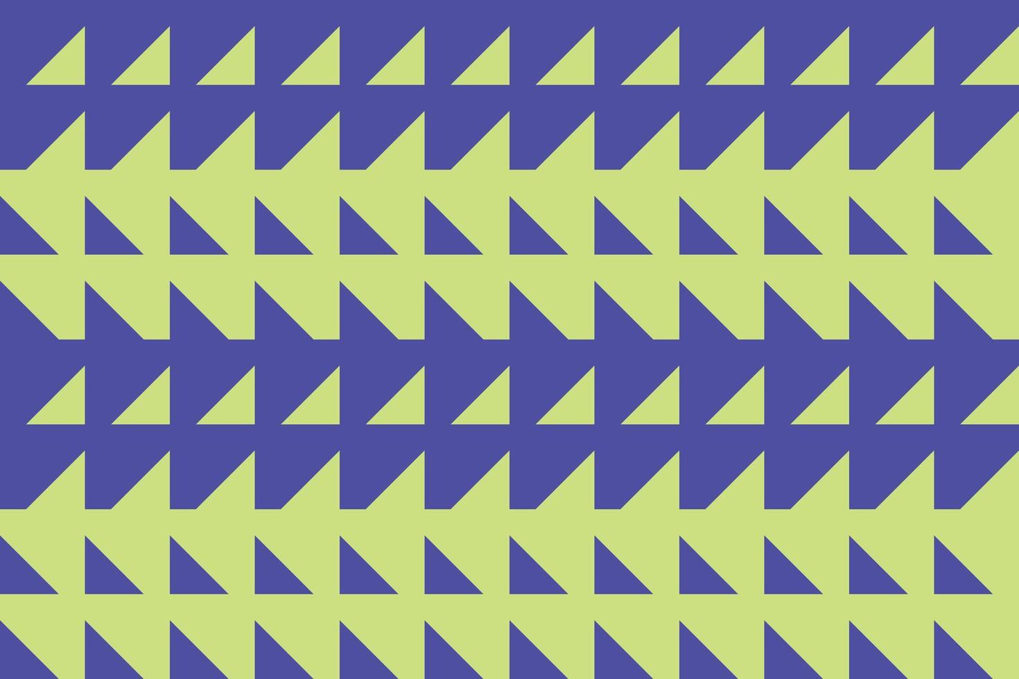 Triangles Right and Left Blue and Green Geometric Pattern vector
