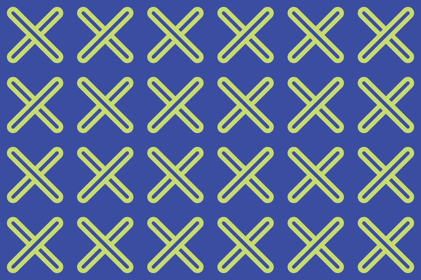 X Green and Blue Geometric Pattern vector