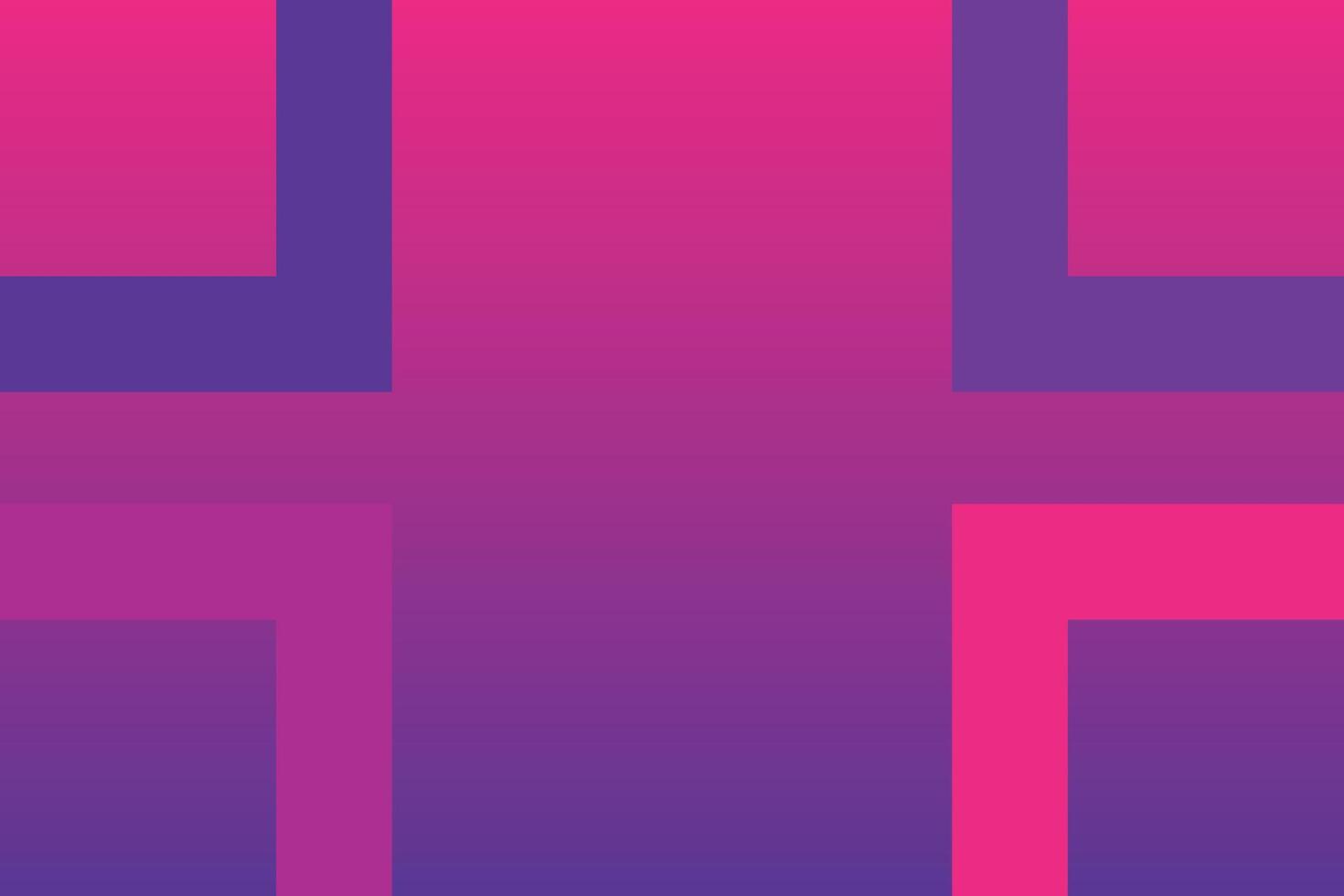 Square All Corners Purple Abstract Background vector