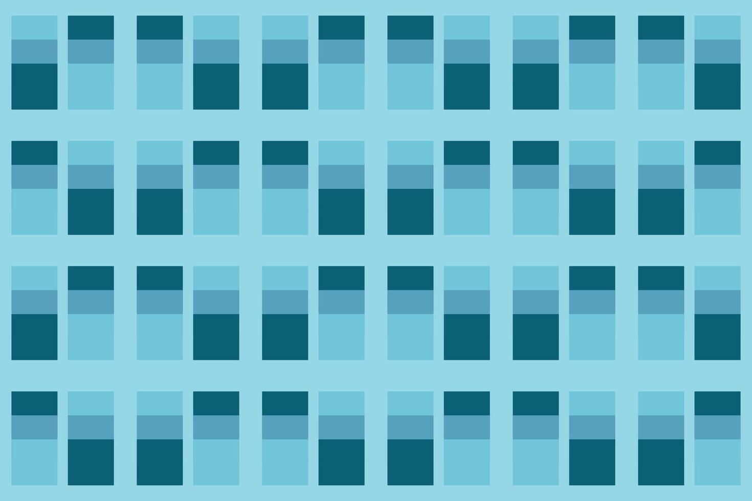 Rectangle Shapes Green Geometric Pattern vector