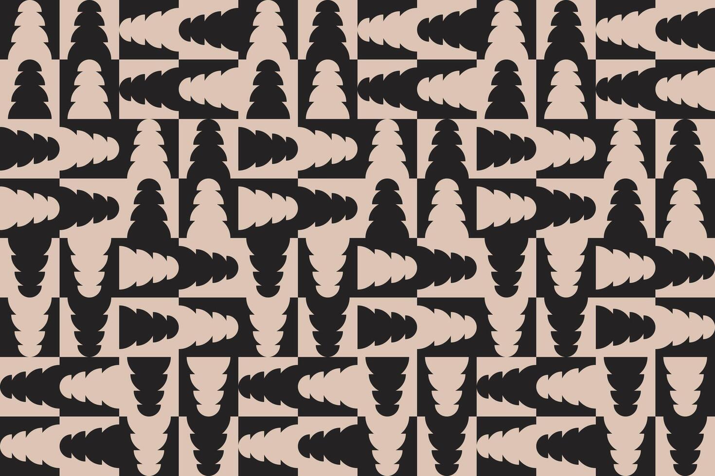 Geometric Shape Multi Directional Brown Geometric Pattern and Background vector