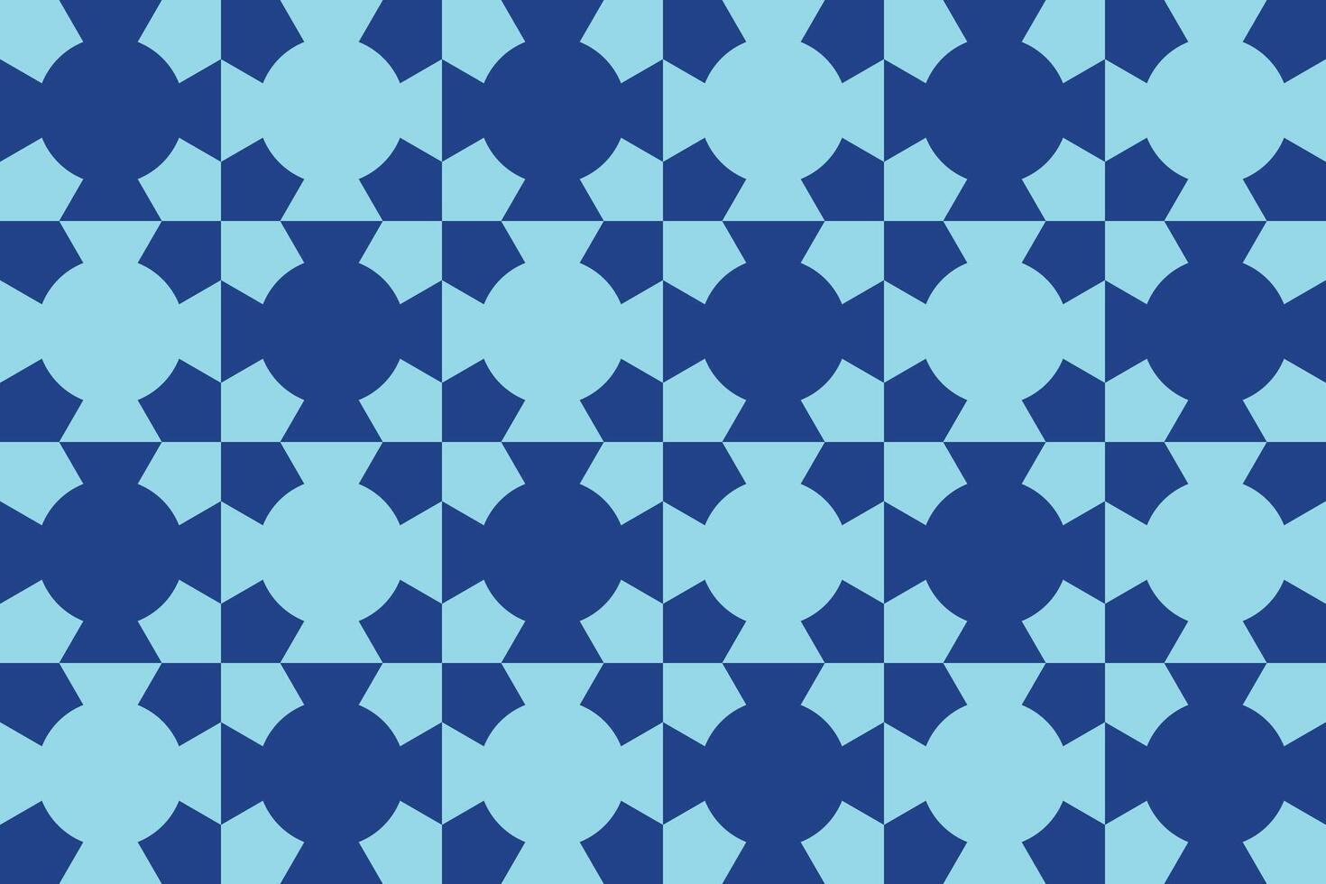 Geometric Shapes Blue Geometric Pattern and Background vector