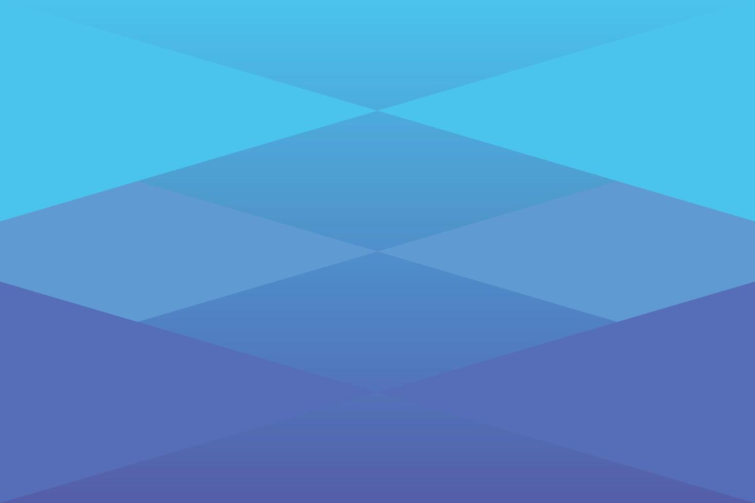 Triangle Shapes Right and Left Blue Geometric Background vector