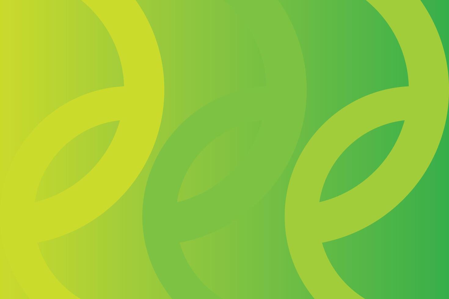 Geometric Shapes Green Abstract Background vector
