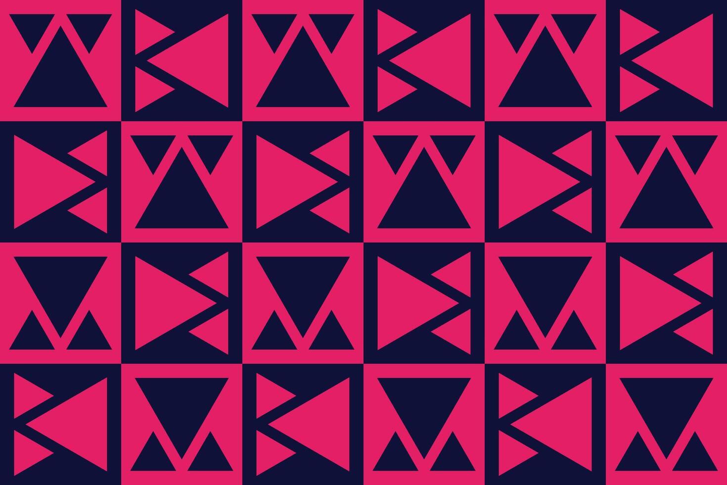 3 Triangle Shape Multi Directional Geometric Pattern vector