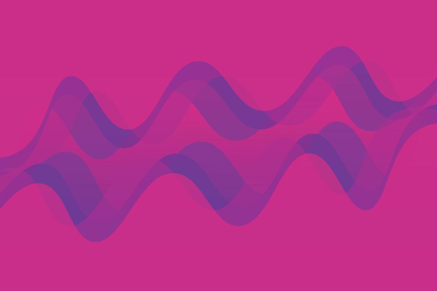 Curvy Shapes Top and Bottom Purple Abstract Background vector