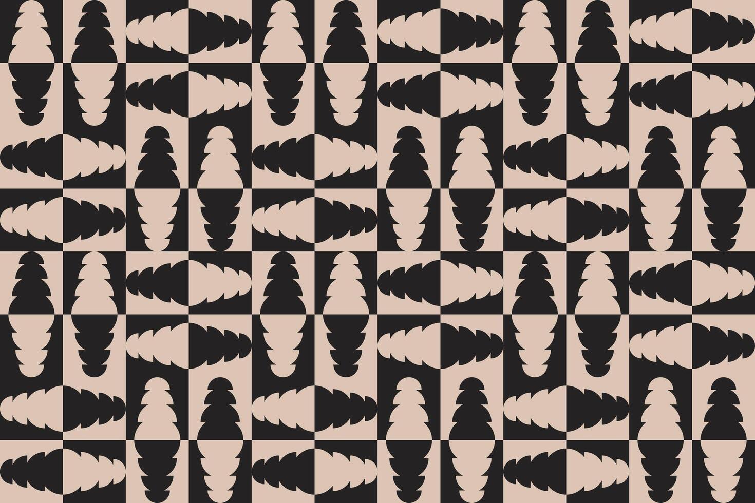 Geometric Shapes Brown Multi Directional Geometric Pattern vector