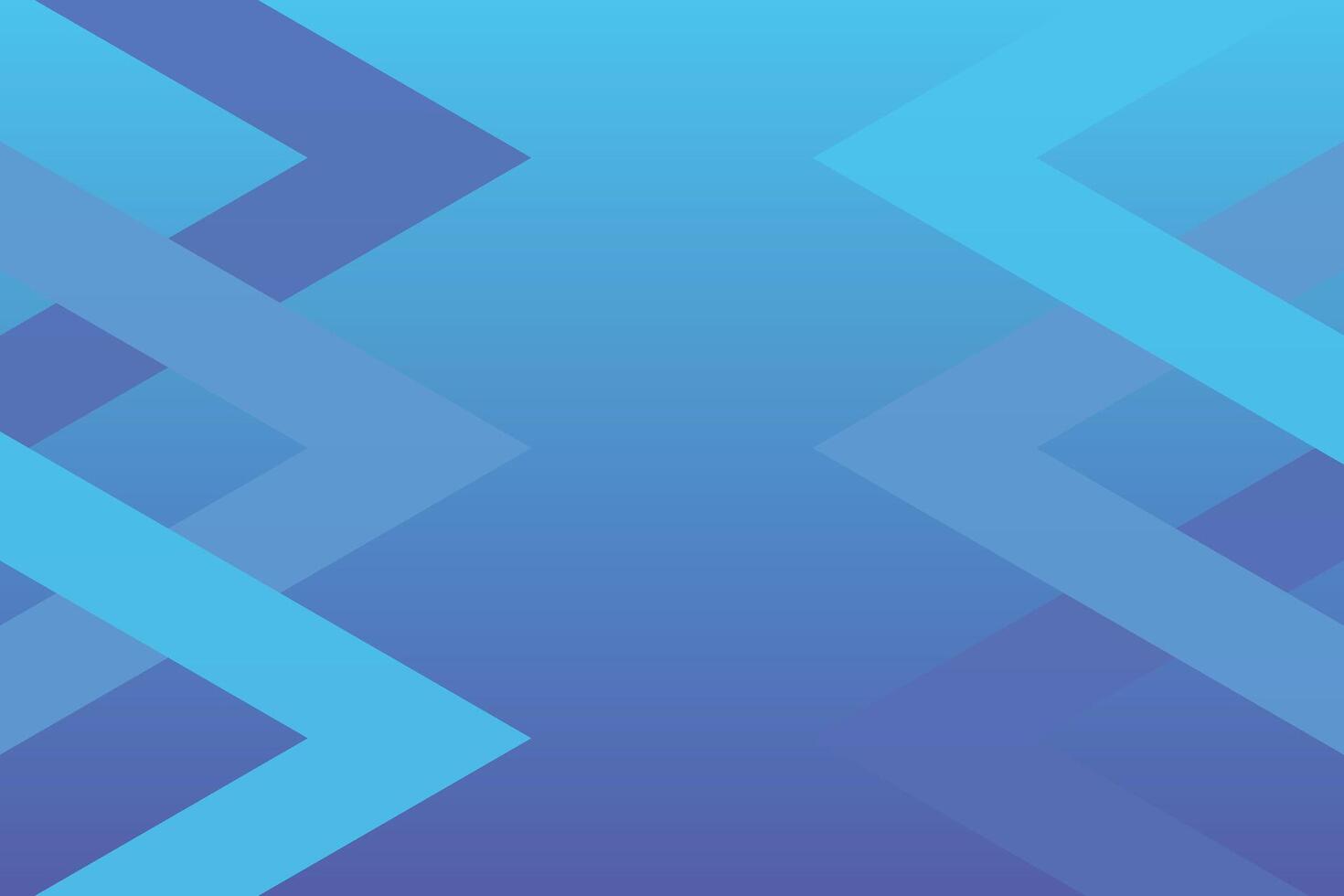 Triangles Right and Left Blue Geometric Background vector