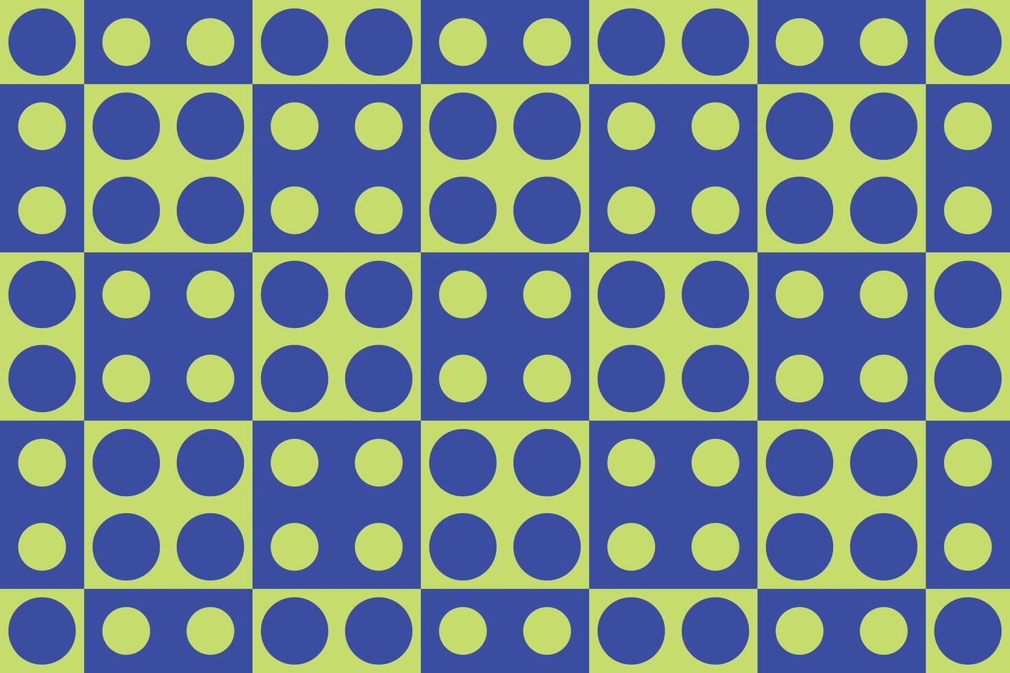 Circle Green and Blue Geometric Pattern vector