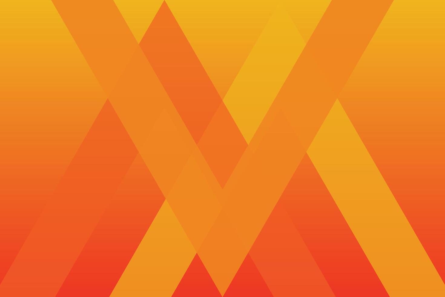 Triangles Up and Down Orange Abstract Background vector