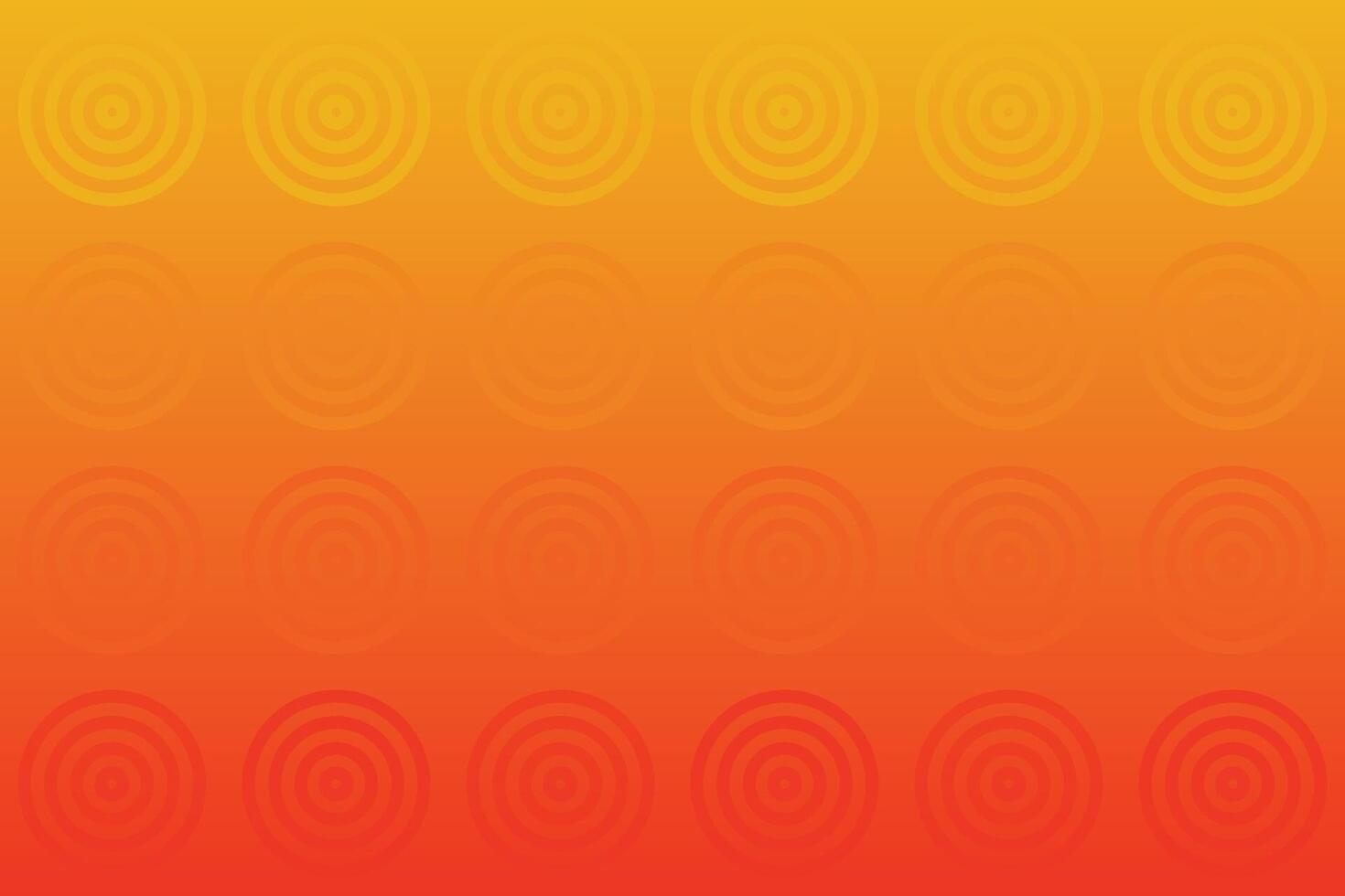 Multi Circle Shape Orange Geometric Background vector