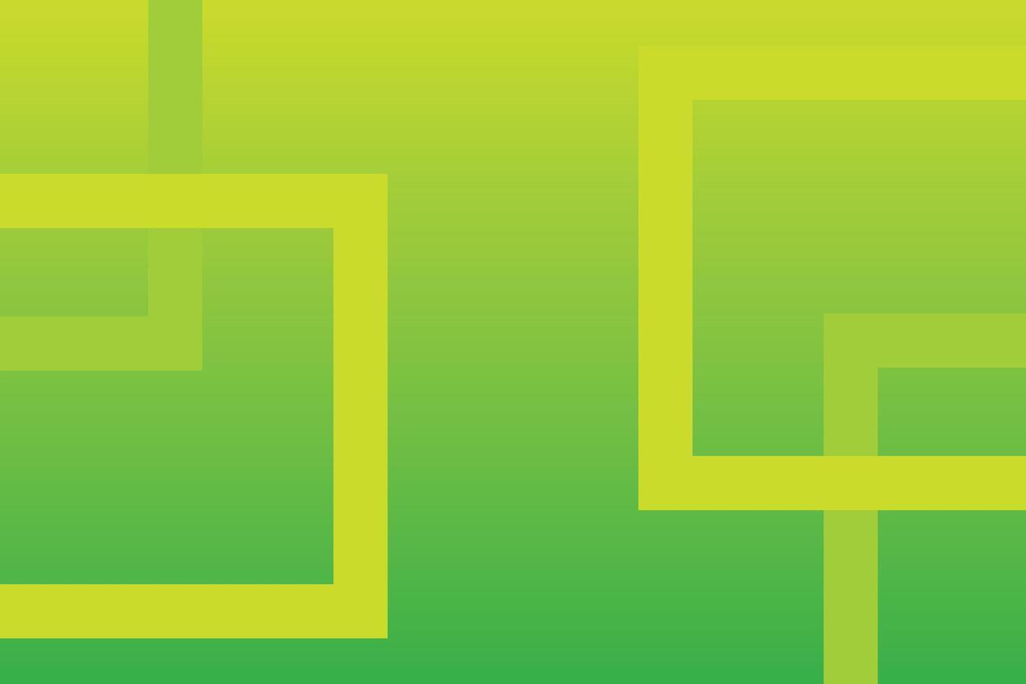Multi Square Frame Green Abstract Background vector