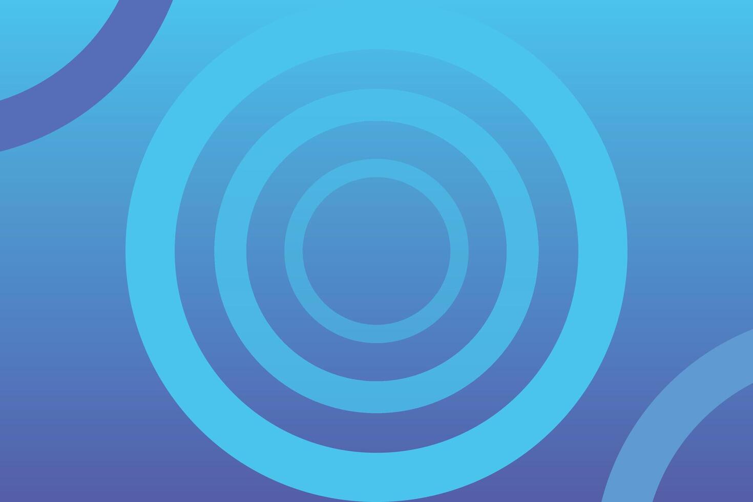 Blue Circle Geometric Abstract Background vector